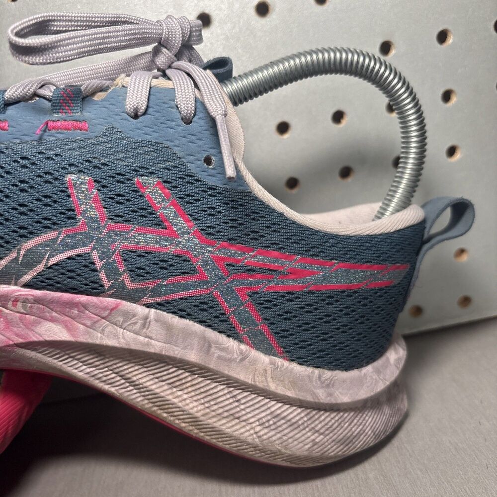 ASICS Gel Noosa Tri 16 Shoes Womens Size 7.5 Blue Pink Sneakers Triathalon - Picture 10 of 14